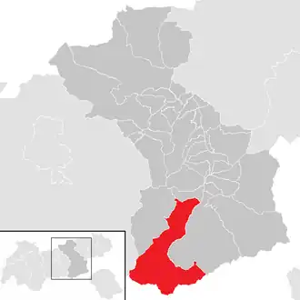 Location in the district