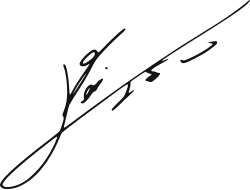 Lionel Messi signature