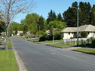 A neighbourhood in Fitzroy, Hamilton