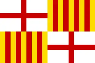 Flag of Barcelona