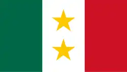 Flag of Coahuila and Texas (1835-1840)