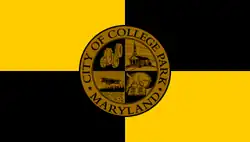 Flag of College Park, Maryland