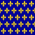 Flag of France in the 12th century