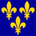 Flag of France until the 14th century