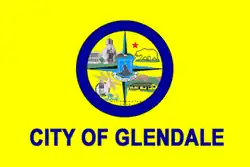 Flag of Glendale, California