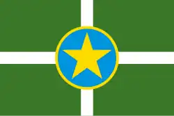 Flag of Jackson, Mississippi