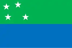 Flag of the Region of Los Lagos
