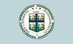 Flag of Plymouth, Massachusetts