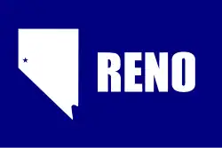 Reno (unofficial flag from 1959 to 2018)