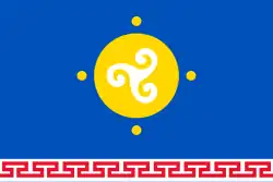 Flag of Ust-Orda Buryatia