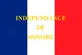 Flag of the Republic of Sonora (Raousset-Boulbon)