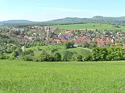 Fladungen seen from the east