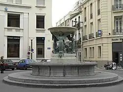 Mermaids fountain