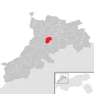 Location in the district