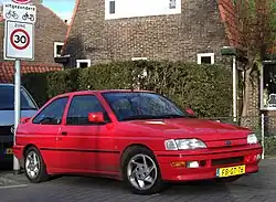 Ford Escort RS2000 hatchback (before improvements)