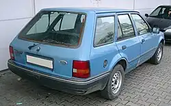 Ford Escort 5-door estate rear