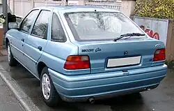 Ford Escort 5-door hatchback (before improvements)