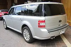 2009–2012 Ford Flex rear (before improvements)