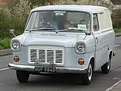 Ford Transit Custom (before improvements)