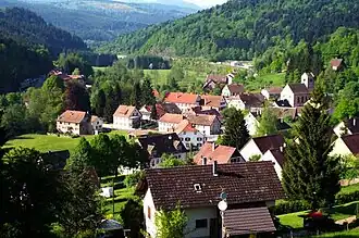 A general view of Fouday