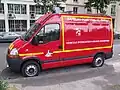 Renault Master van from a support unit