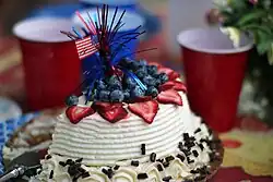 An Independence Day cake