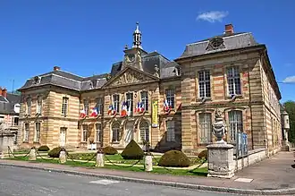The town hall in Sainte-Menehould