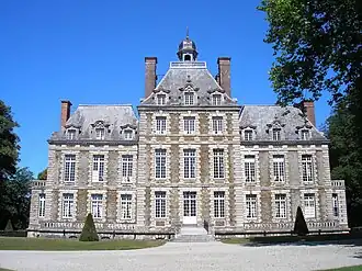 The chateau in Balleroy-sur-Drôme