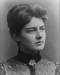 A portrait of Frances Cleveland