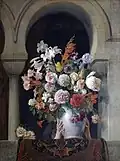 Vase of Flowers on the Window of a Harem (1881) Pinacoteca di Brera, Milan