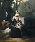 Portrait of the family Stampa di Soncino (1821-1822)Pinacoteca di Brera, Milan