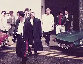 Frankie Goes to Hollywood in London during the 1980s