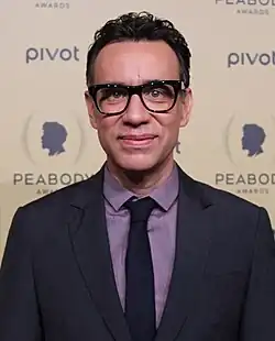 Armisen speaking at Cinequest film festival, San Jose, CA 2017