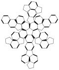 Network of the C60 fullerene