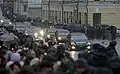 Funeral motorcade of Russian Patriarch Alexy II