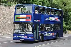Volvo B7TL Go North East Volvo B7TL with Plaxton President bodywork