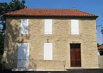 The town hall in Galiax
