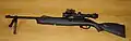 A CO2 powered air rifle