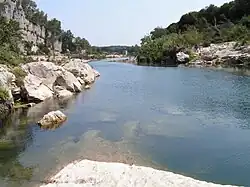 The Gardon in Collias