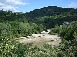 Gardon d'Alès near Sainte-Cécile-d'Andorge.