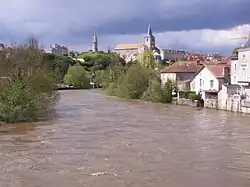 The Gartempe in Montmorillon