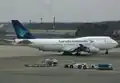 A Garuda Indonesia Boeing 747.