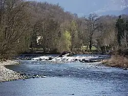 Gave de Pau near Nay, Pyrénées-Atlantiques