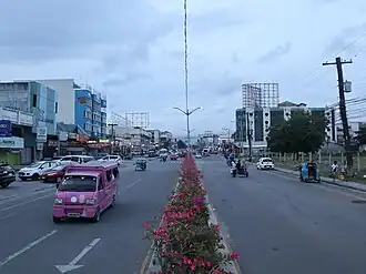 A Lagao Santiago Boulevard in General Santos City.
