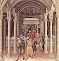 Tryptych in Bari. Gentile da Fabriano, about 1425.
