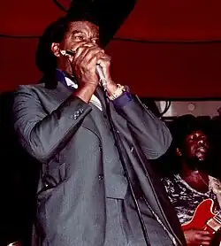 George "Harmonica" Smith in 1980