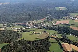 Aerial view of Georgenberg