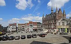 Market place of Geraardsbergen