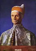 Formal portrait- Giovanni Bellini painted this portrait of the Duke of Venice. 1501