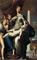 Parmigianino, The Madonna with the Long Neck